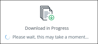 Download in Progress